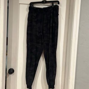 Lululemon Black Camo Joggers